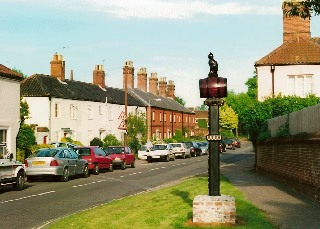 New sign in place in Church Street - June 2001