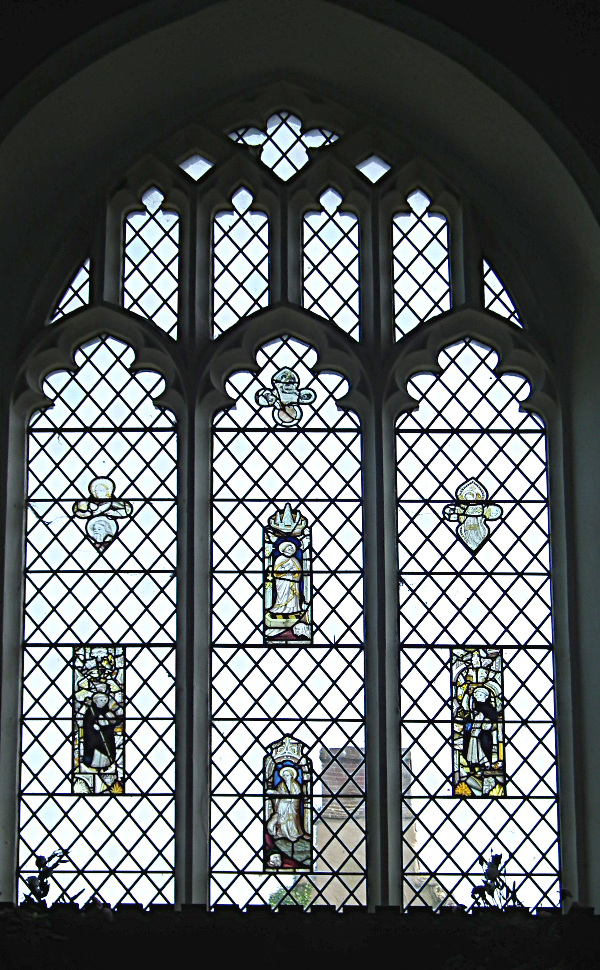 The East window in Plumstead Church