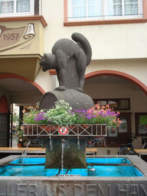The fountain at Zell-am-See